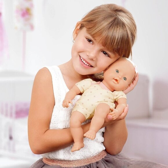 12-inch  Soft-Body Newborn Baby Doll Read Story Book and Baby Doll Accessories - Picture 2 of 4